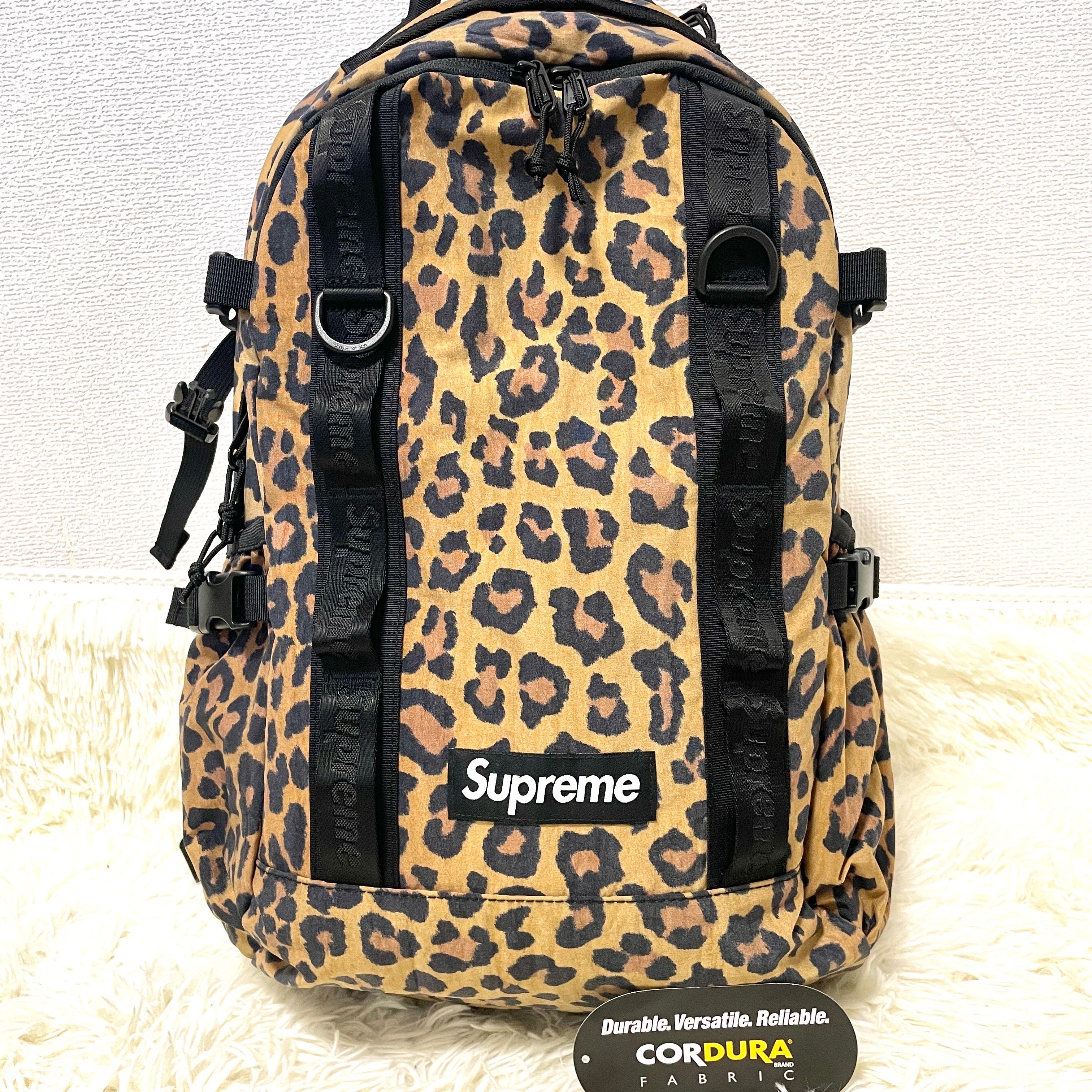 Supreme 20FW Backpack 21L "Leopard"