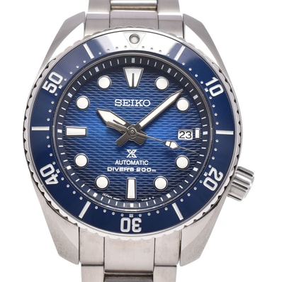 値下 セイコー SEIKO 6R35-02C0 プロスペックス ダイバーズ 200m 自動巻き メンズ 美品 M#145430