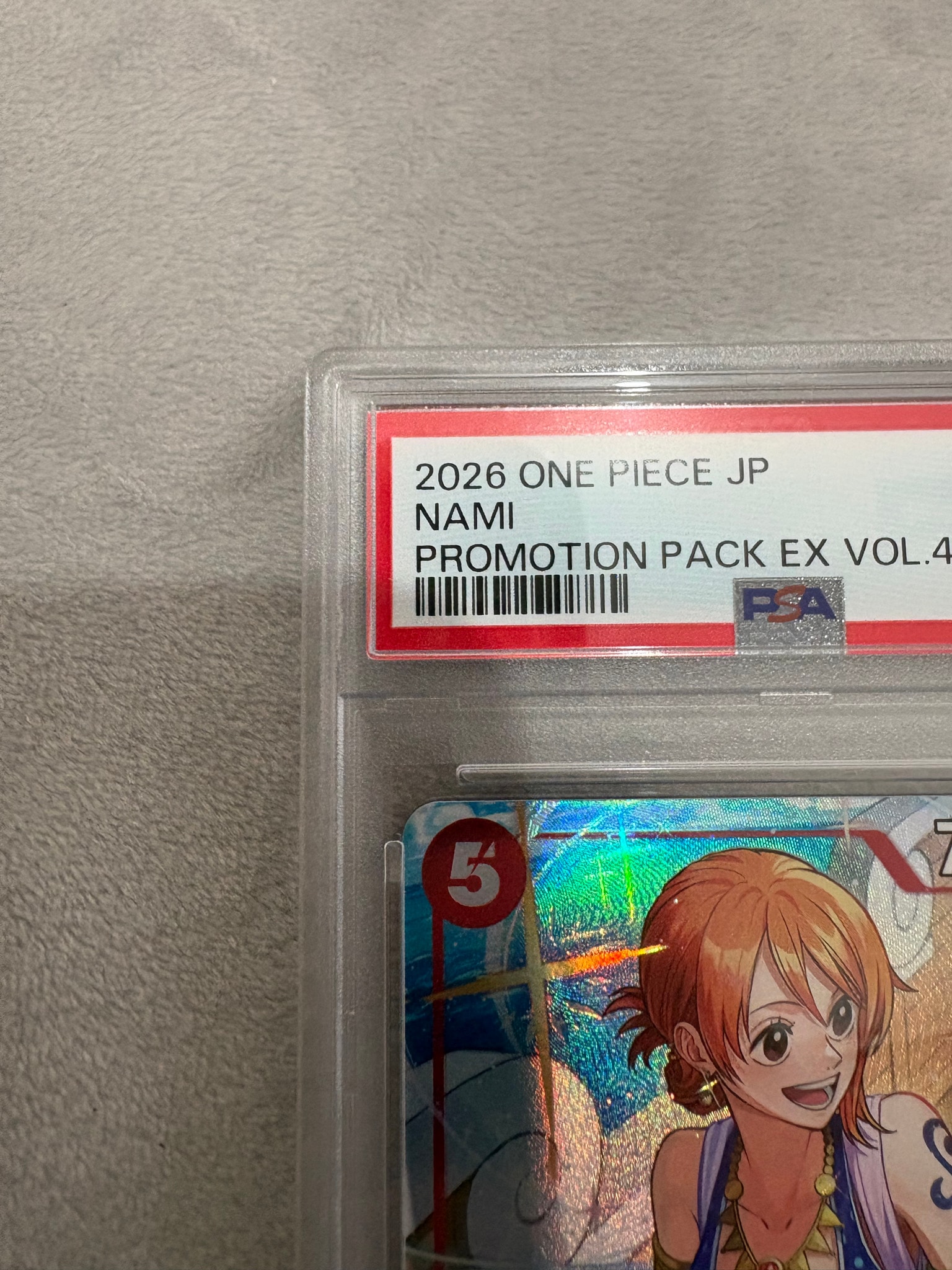PSA10】ナミ R [EB03-006](プロモーションカード「プロモーション