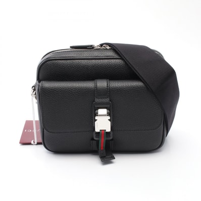 グッチ GUCCI ウェブ ストライプ ショルダーバッグ バッグ レザー メンズ ブラック系 816751AAEF61042 【新品】