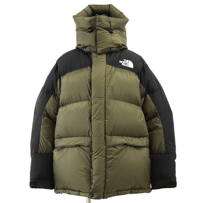 【SALE】THE NORTH FACE ザ・ノースフェイス ダウンジャケット GORE-TEX INFINIUM/PERTEX XL メンズ ロゴ 刺繍 リップストップナイロン フード取外可 ヒムダウンパーカ アウター オリーブ ブラック 緑 黒 ベトナム製
