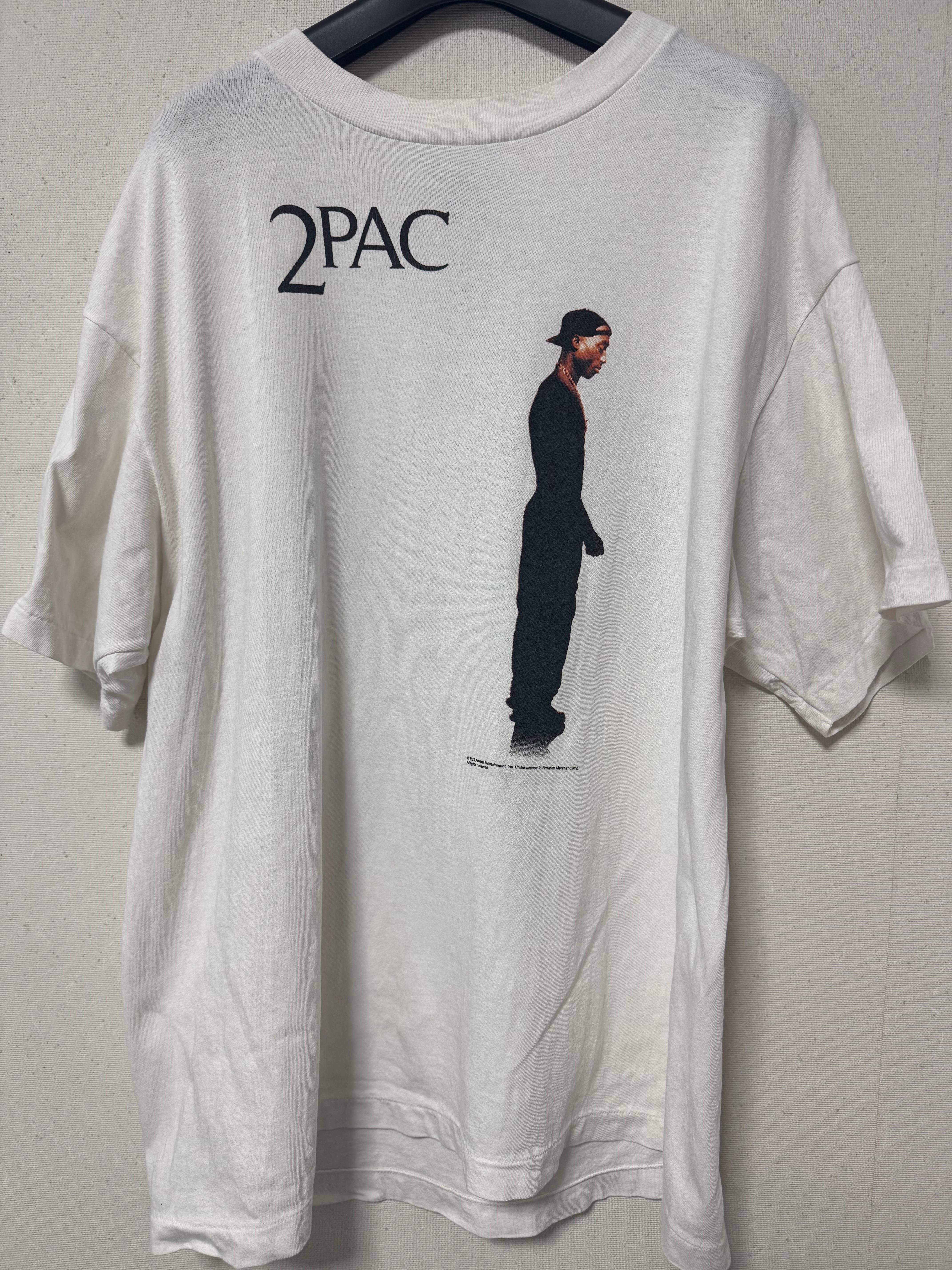 SAINT Mxxxxxx x 2PAC SS T-Shirt "White" SM-HR8-0000-C15