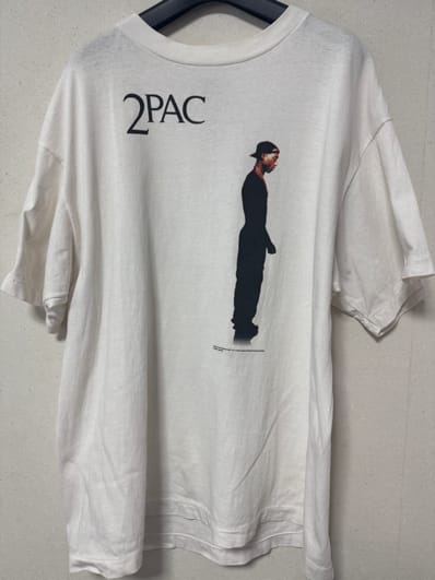 SAINT Mxxxxxx x 2PAC SS T-Shirt "White" SM-HR8-0000-C15