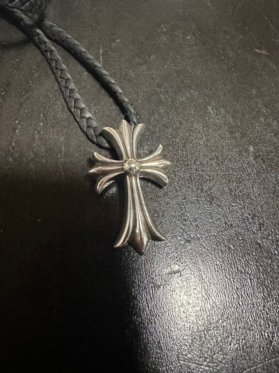 Chrome Hearts Small CH Cross Pendant "Silver"