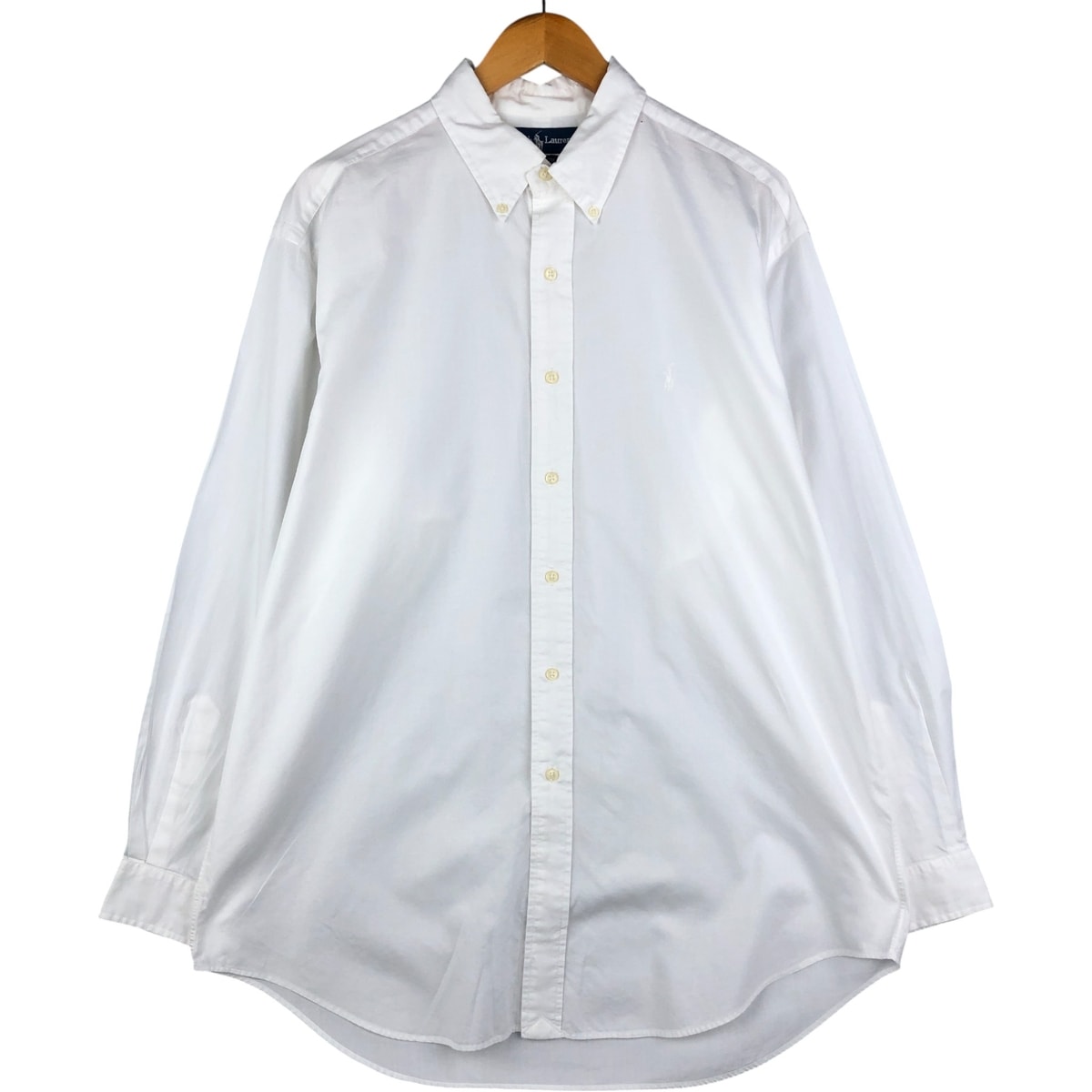 古着 ラルフローレン Ralph Lauren YARMOUTH 長袖 ボタンダウンシャツ メンズL相当/eaa592717