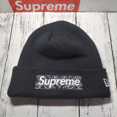 Supreme New Era® Box Logo Beanie "Black"