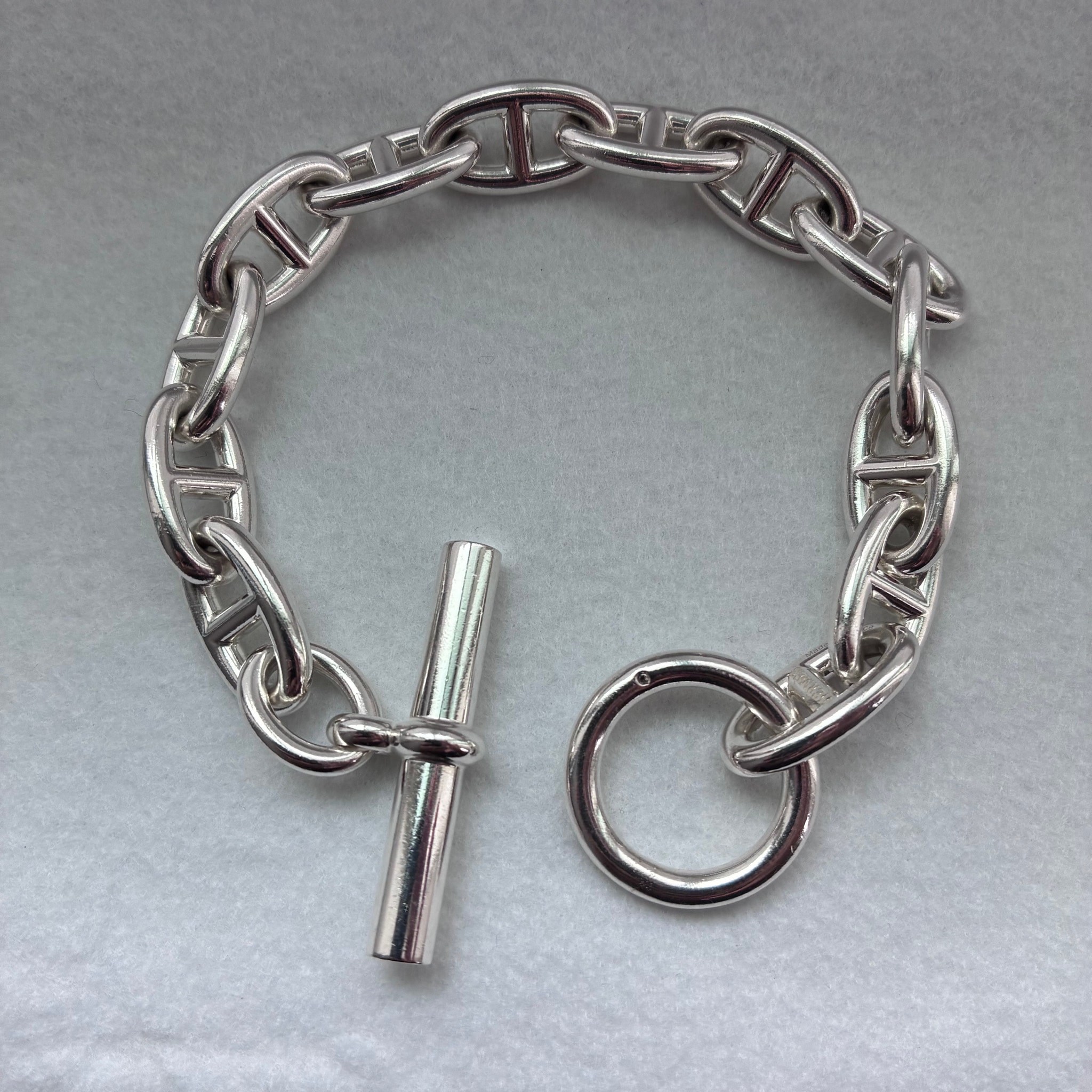 Hermes Chaine D'ancre GM Bracelet "Silver"