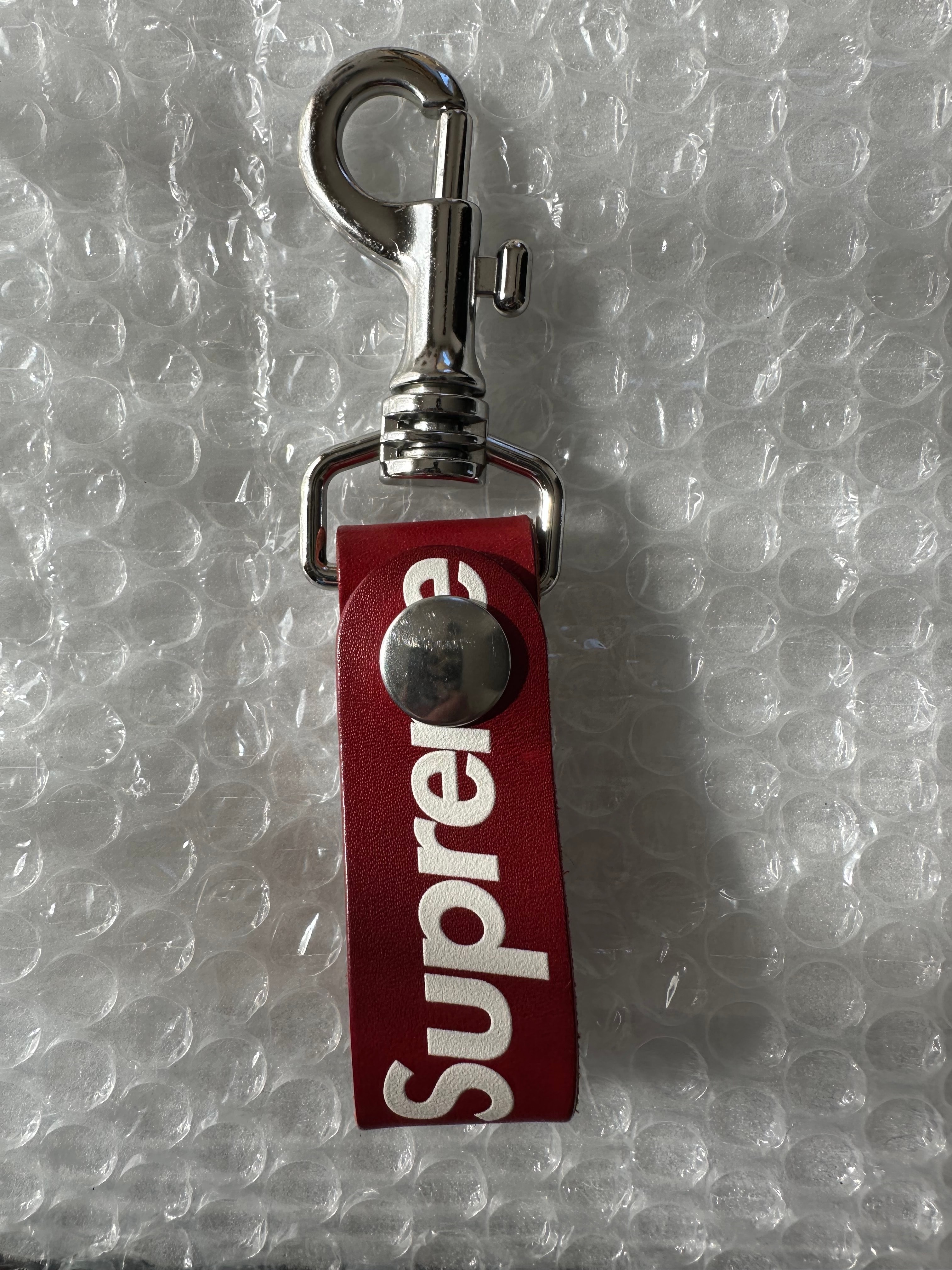Supreme Leather Key Loop 