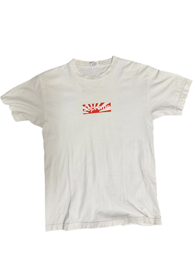 Supreme Benefit Box Logo Tee "White"