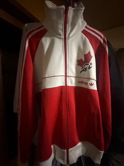 adidasカナダトランクジャケット2004年アテネオリンピック時の物
