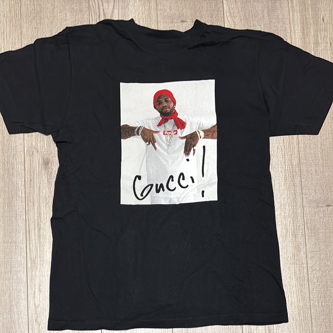 Supreme Gucci Mane Tee "Black"