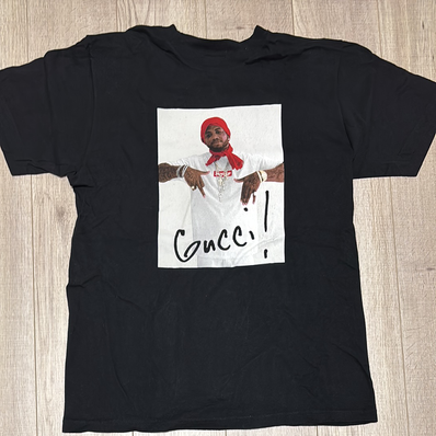 Supreme Gucci Mane Tee "Black"