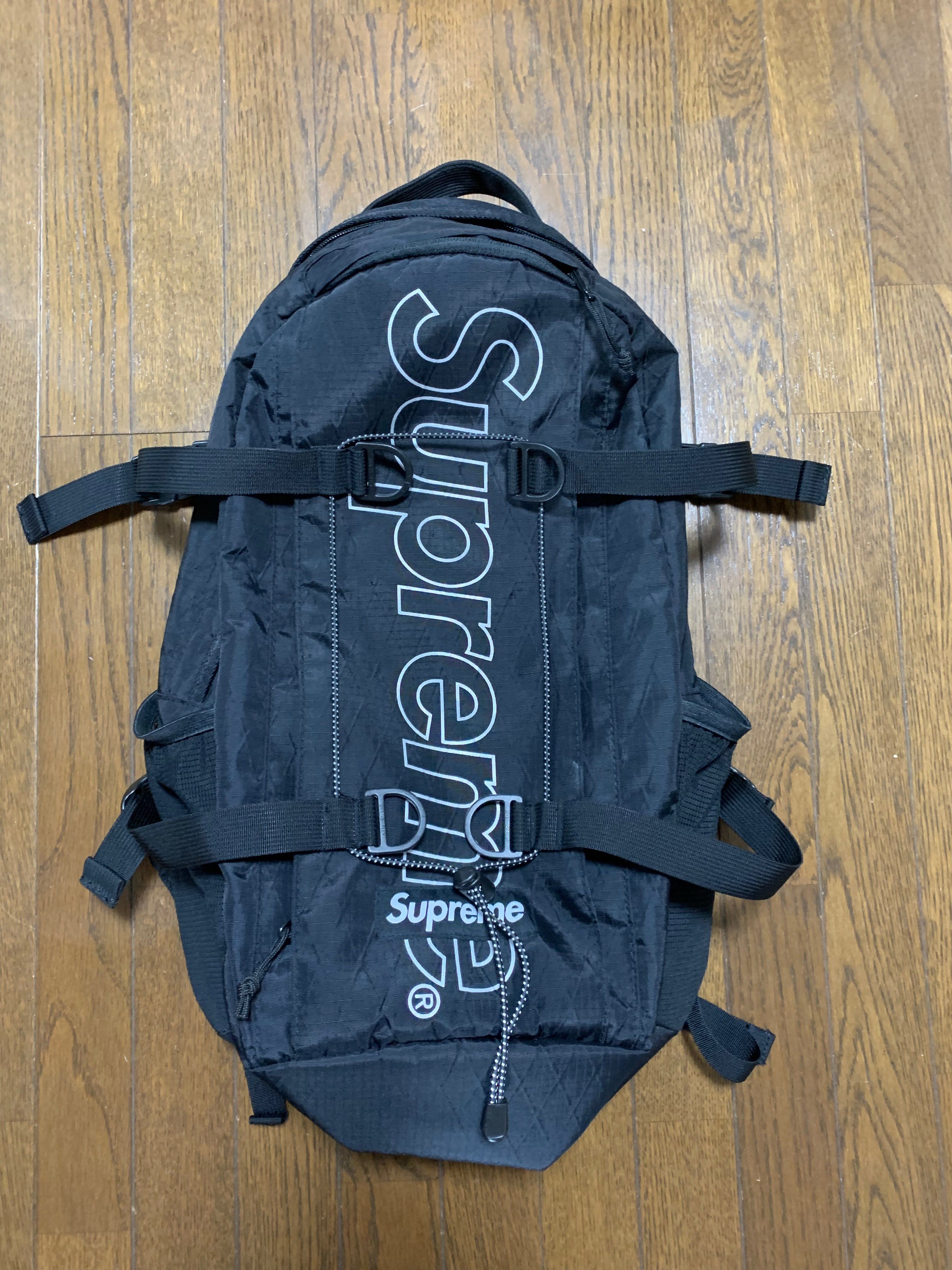 Supreme 18FW Backpack "Black"