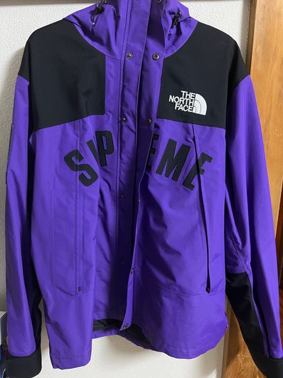 Supreme x The North Face Arc Logo Mountain Parka "Purple"