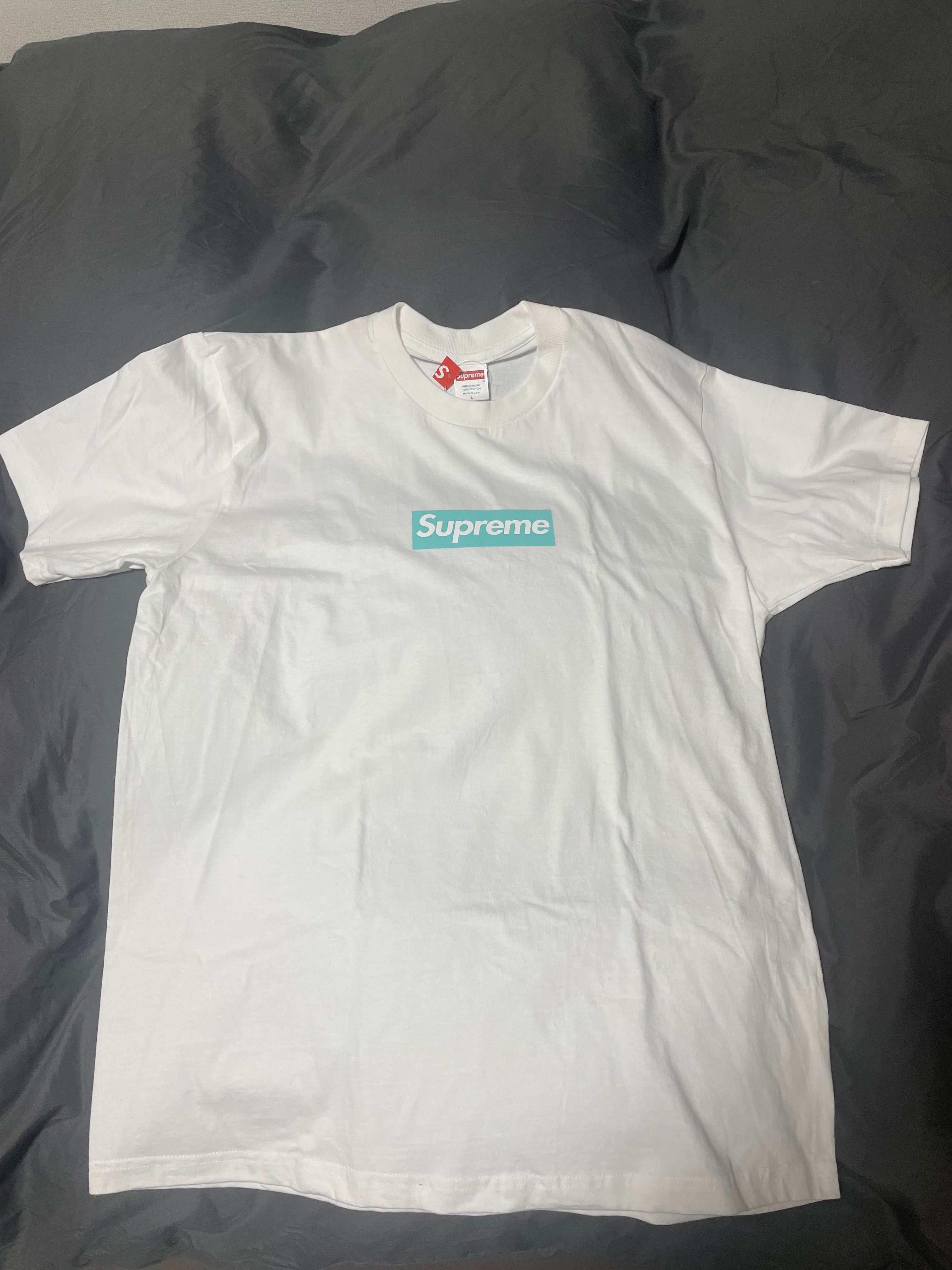 Supreme / Tiffany & Co. Box Logo Tee "White"