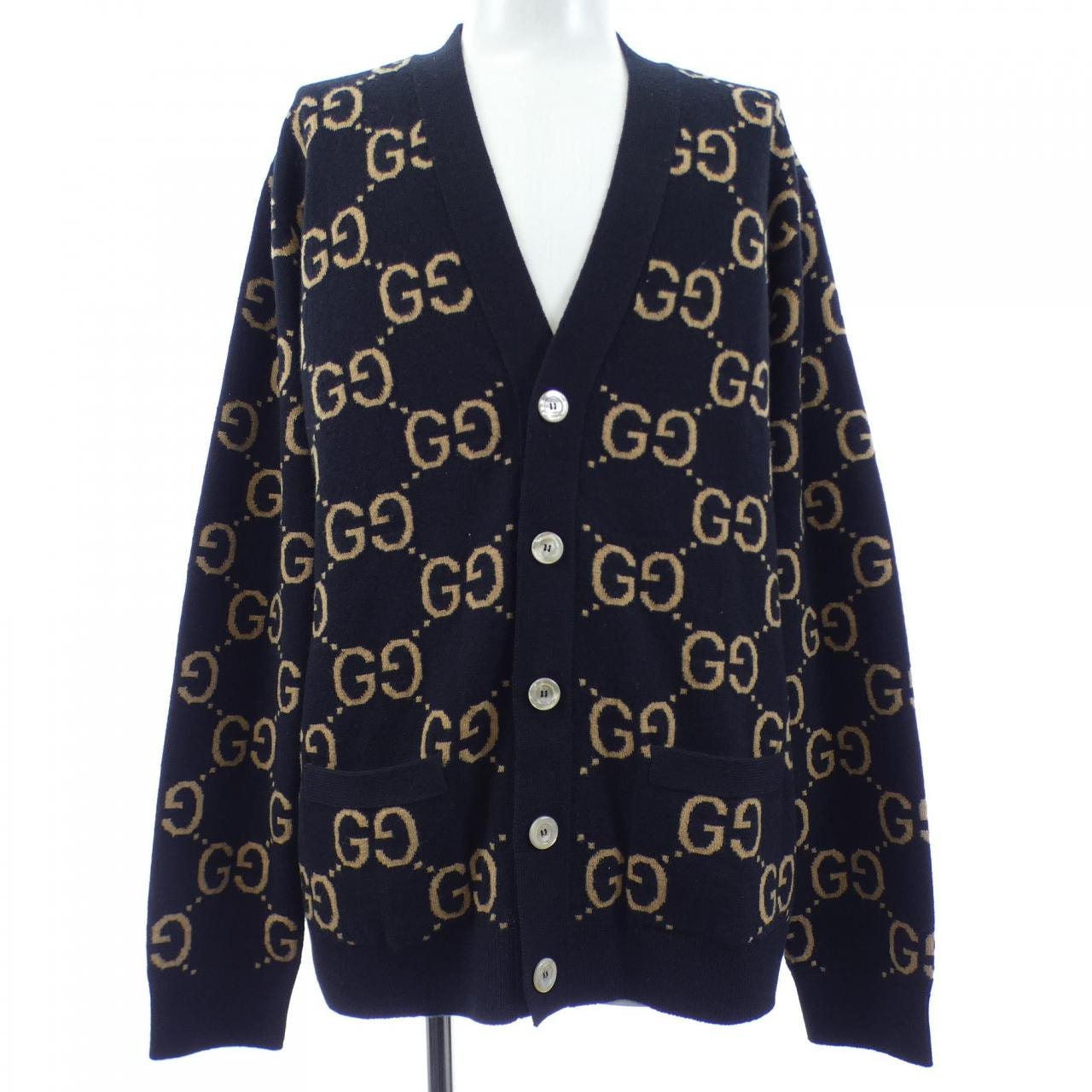 グッチ GUCCI GGパターン GGウールジャガードカーディガン 694758 XKCC5 カーディガン