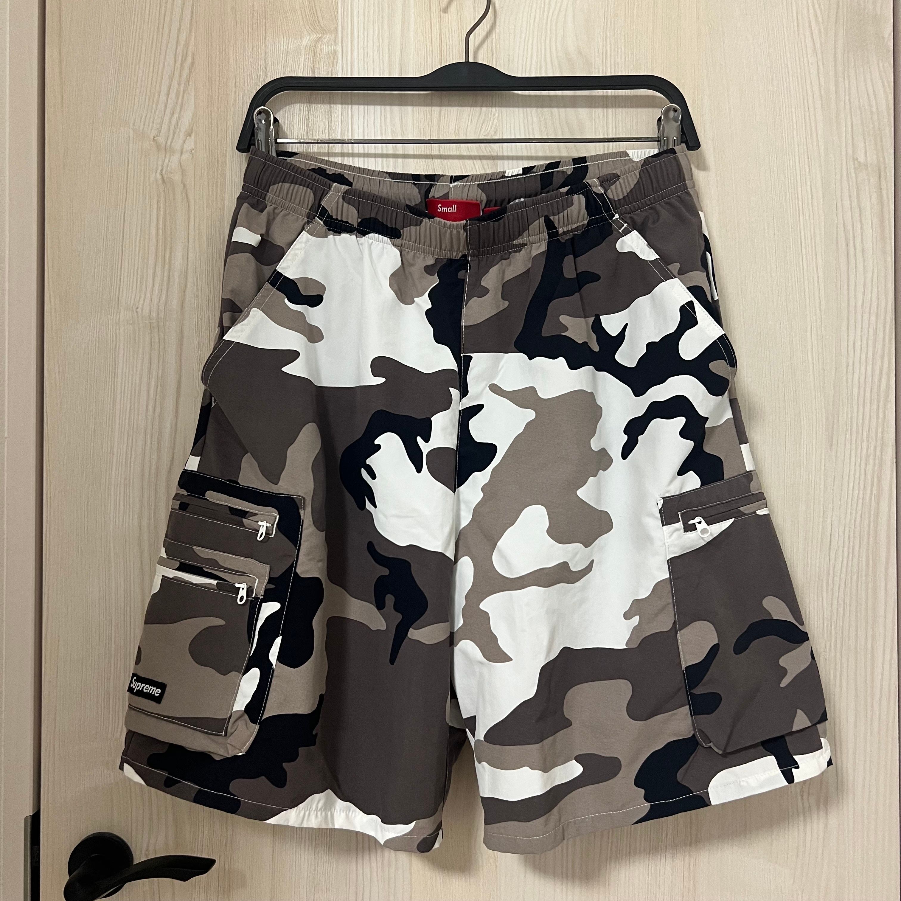 Supreme Cargo Water Short "Snow Camo"