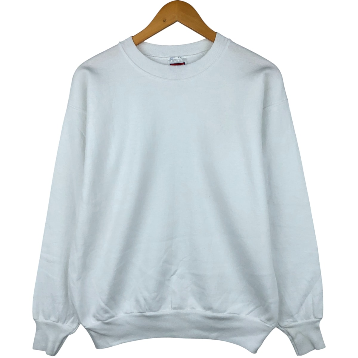 古着 90~00年代 ヘインズ Hanes COMFORTBLEND 無地 ブランクスウェットシャツ トレーナー USA製 メンズM相当 ヴィンテージ/eaa482150