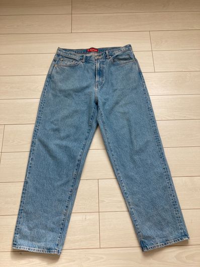 Supreme Baggy Jean "Washed Indigo" (22SS)
