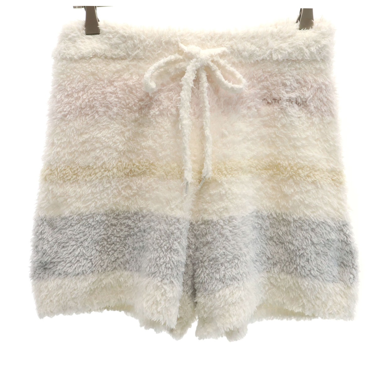 gelato pique ジェラートピケ ボーダー ショートパンツ F ピンク ルームウェア