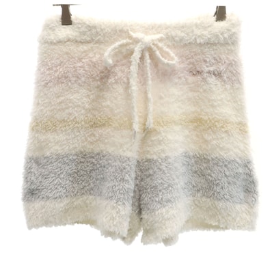 gelato pique ジェラートピケ ボーダー ショートパンツ F ピンク ルームウェア