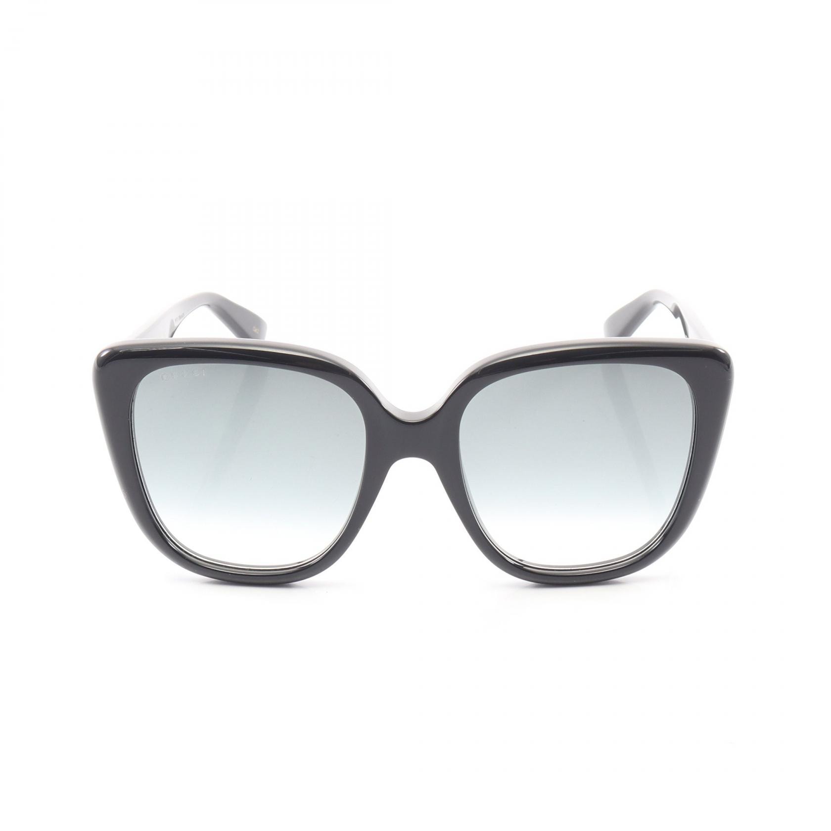 グッチ GUCCI スクエア サングラス 衣料品 プラスチック レディース ブラック系 GG1169S002 【新品】