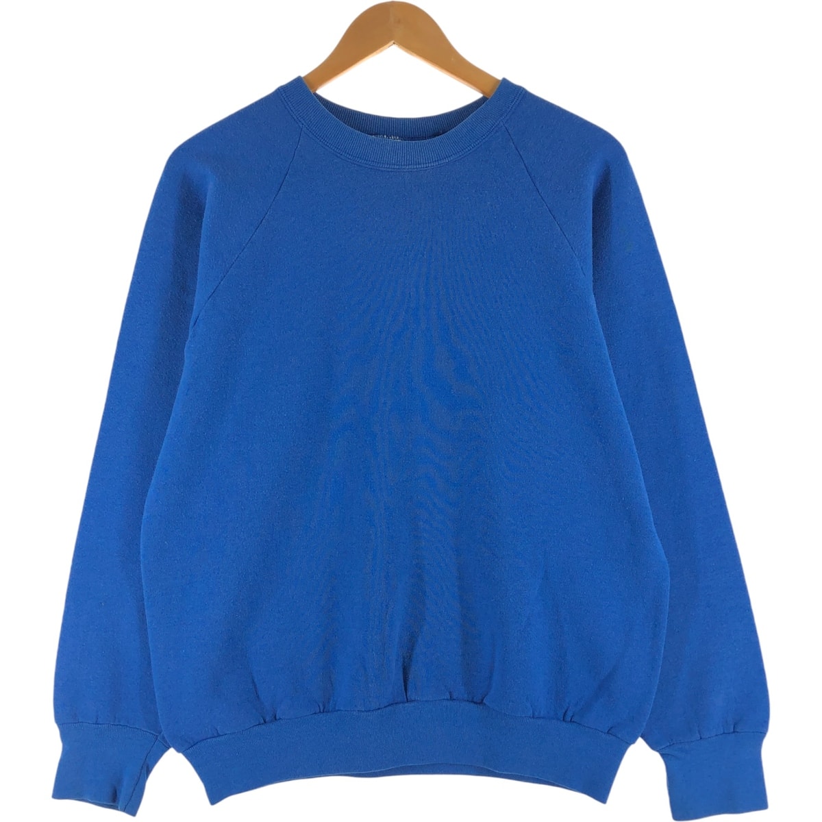 古着 80年代 フルーツオブザルーム FRUIT OF THE LOOM 無地 ブランクスウェットシャツ トレーナー USA製 メンズL相当 ヴィンテージ/eaa526536