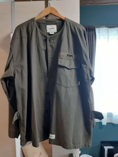 wtaps scout ls shirt cotton twill L 03