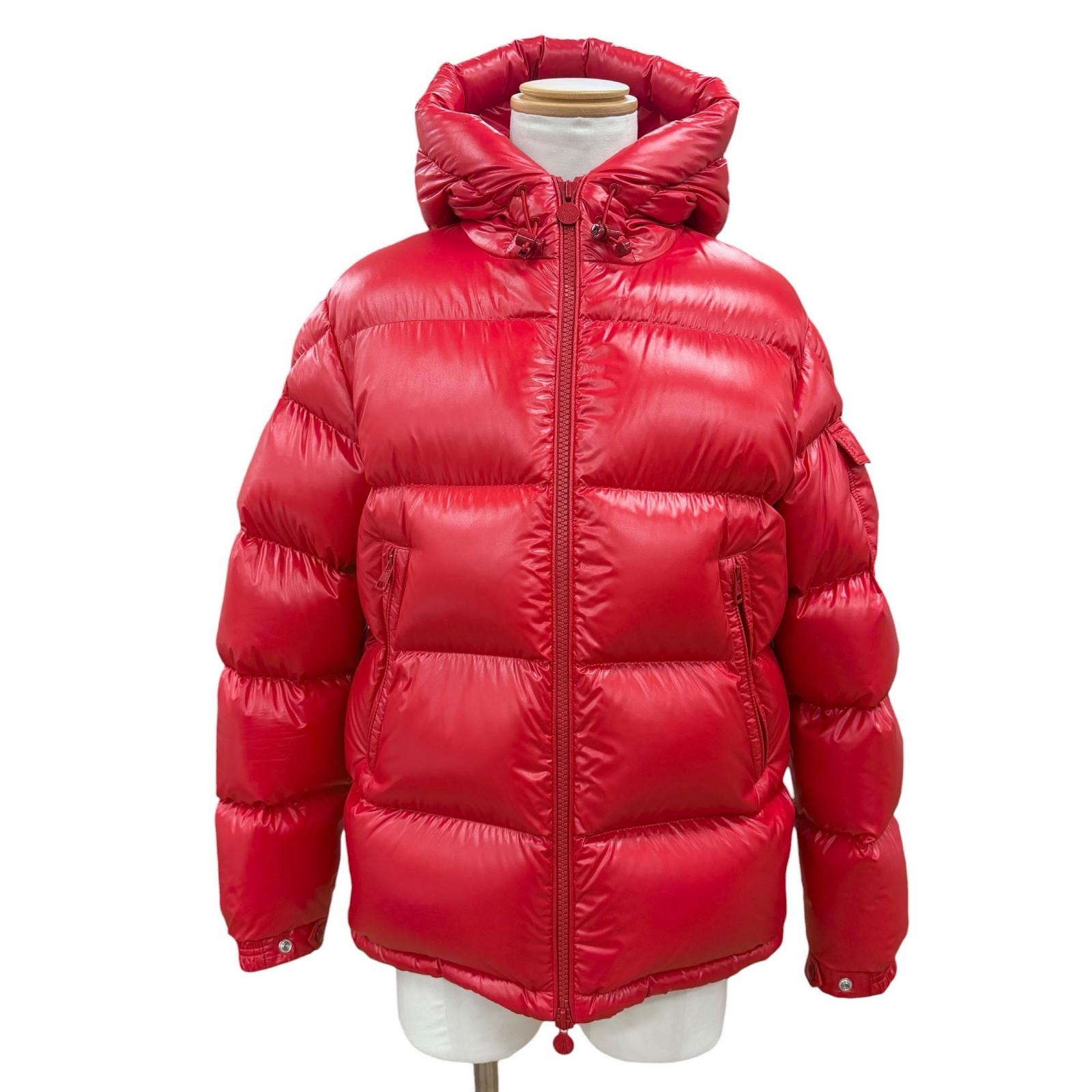 美品 モンクレール ダウンジャケット ECRINS レッド メンズ 2