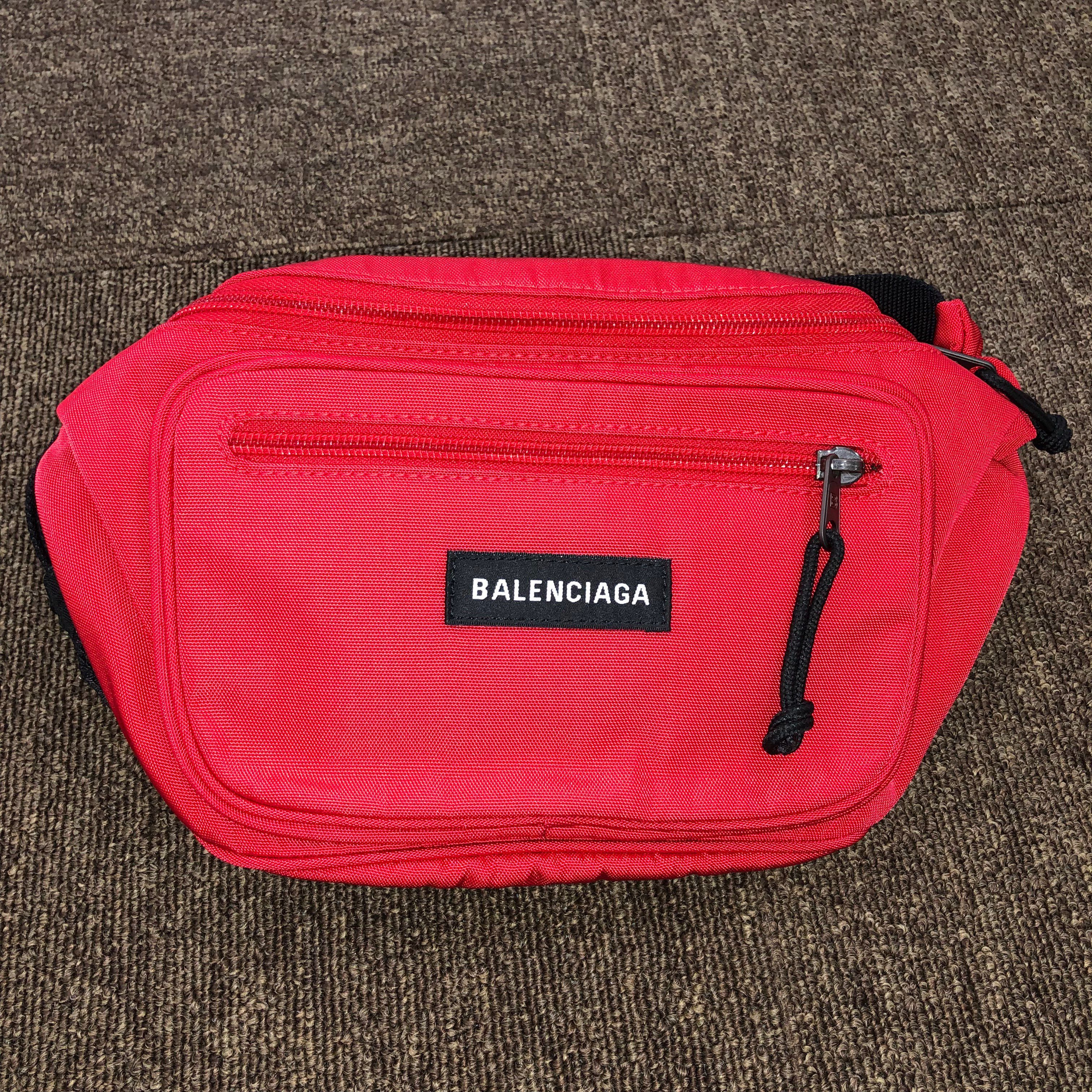 バレンシアガ エクスプローラー ボディバッグ 482389 レッド