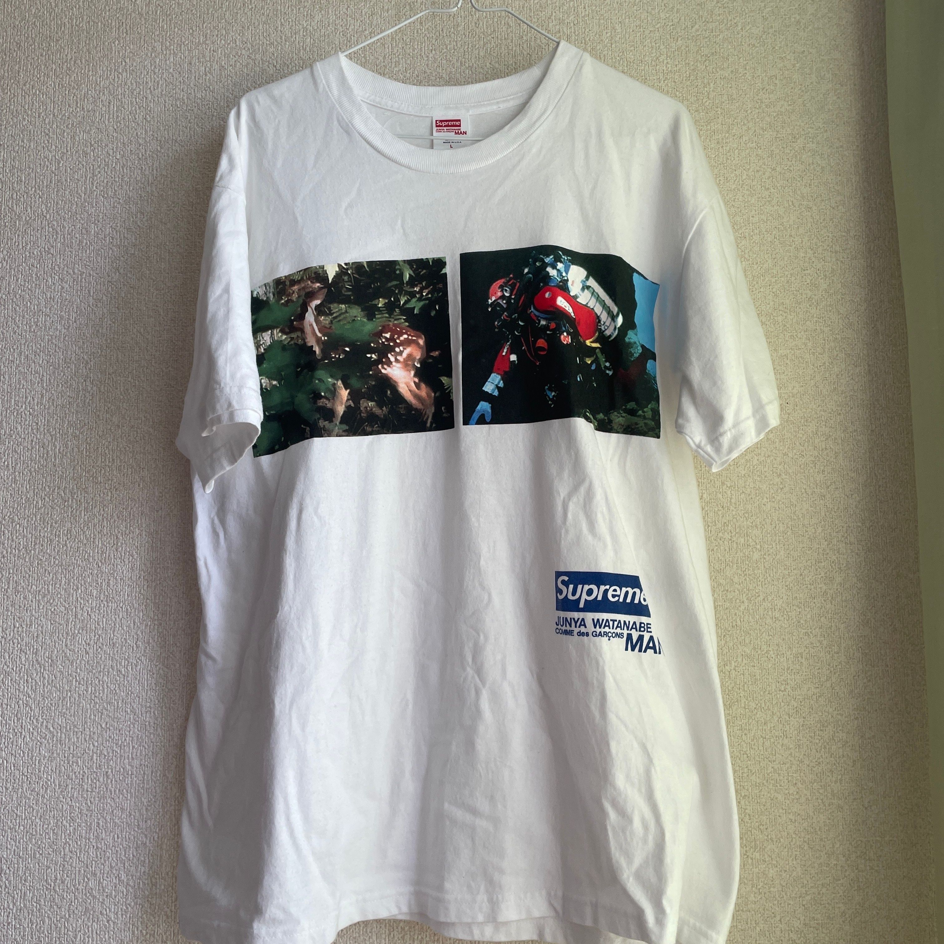 Supreme / JUNYA WATANABE COMME des GARCONS MAN Nature Tee "White"