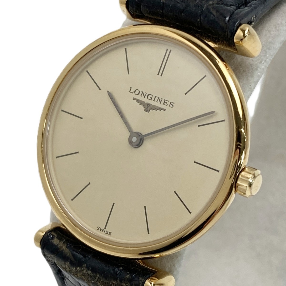 LONGINES ロンジン グランドクラシック GP L4.135.2 ゴールド クォーツ レディース 腕時計