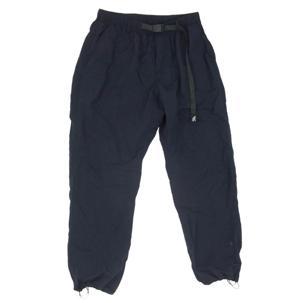 Gramicci グラミチ GMP5-S2100 LOWERCASE NYLON TRACK PANT ナイロン トラック パンツ ネイビー系 XL【中古】