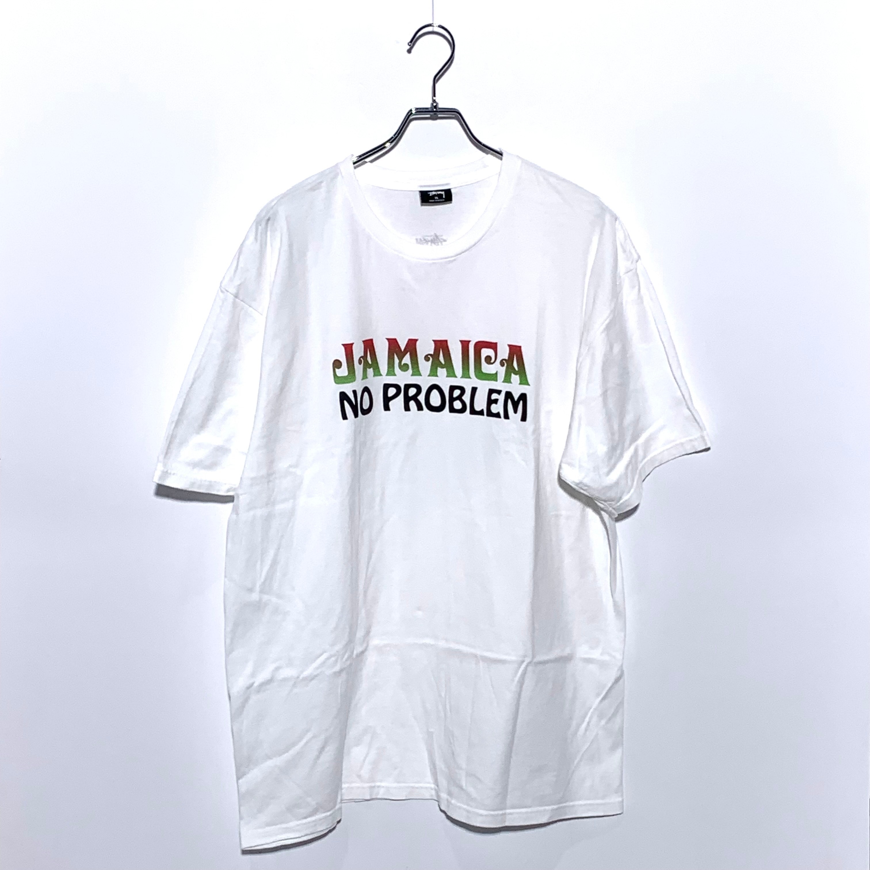 Stussy Jamaica No Problem Tee "White"