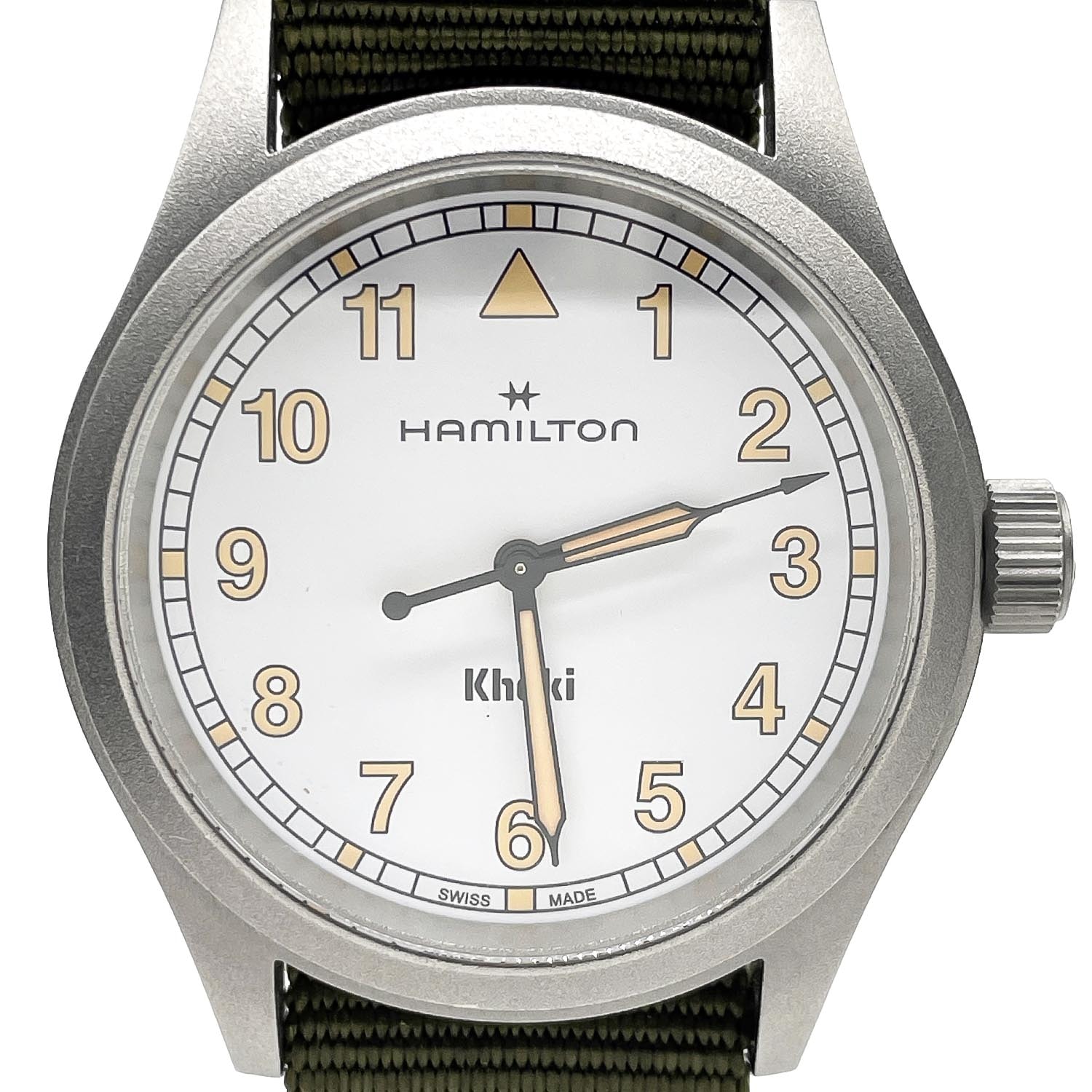 HAMILTON ハミルトン カーキフィールド H694010 4NDBE0JLY 腕時計
 クオーツ メンズ
 【中古】