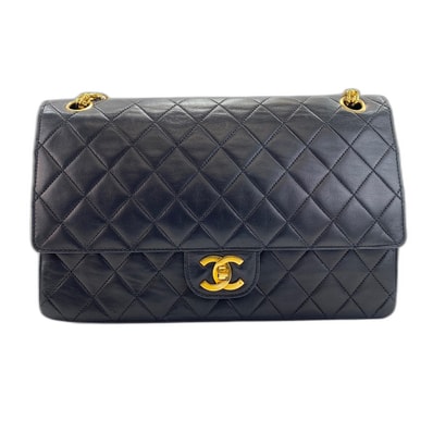 シャネル CHANEL ラムスキン マトラッセ ショルダーバッグ【中古】