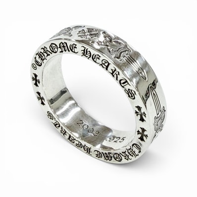 Chrome Hearts 6mm SPACER DAGGER "Silver"