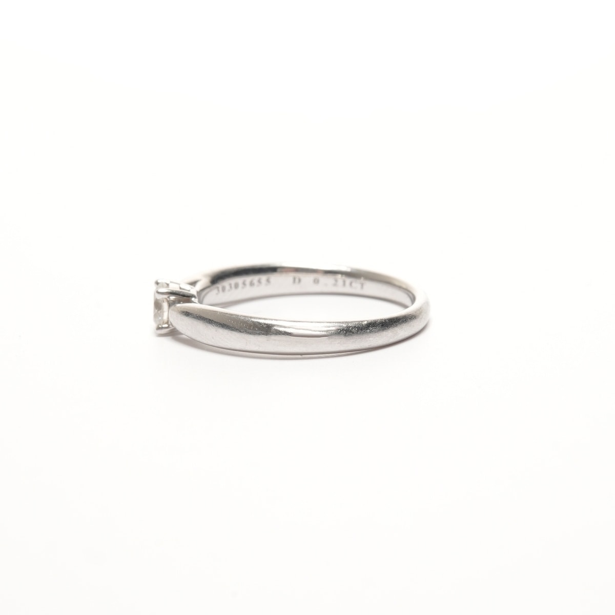 ティファニー TIFFANY&Co. ルシダ ダイヤモンド 0.21 Carat プラチナ Pt950 JP#10 リング・指輪【中古】