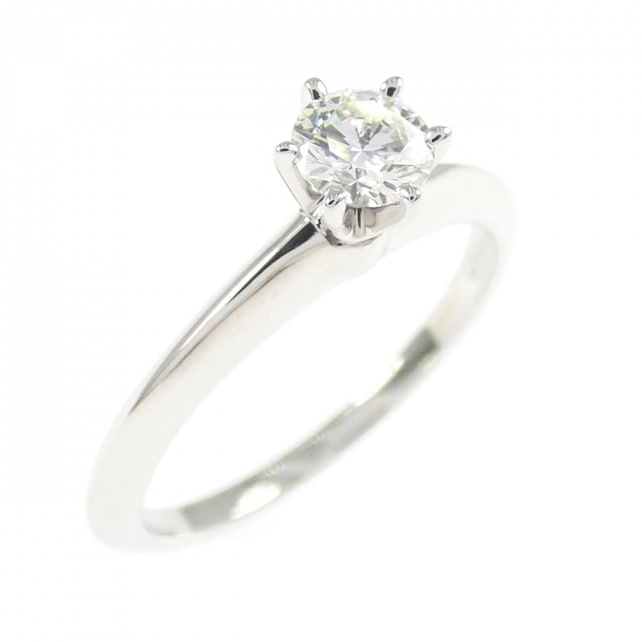 ティファニー クラシックソリティア リング 0.25CT I VS1 3EXT