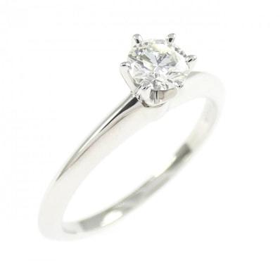 ティファニー クラシックソリティア リング 0.25CT I VS1 3EXT