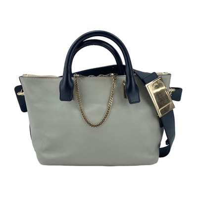 クロエ Chloe レザー ベイリー ハンドバッグ【中古】