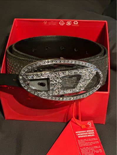 DIESEL B-1DR スタッズ ベルト