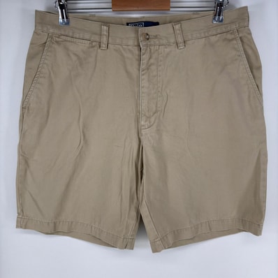 古着 ポロバイラルフローレン Polo by Ralph Lauren パンツ チノ ハーフ ワンポイントロゴ PROSPECT SHORT w34 ベージュ系 メンズ