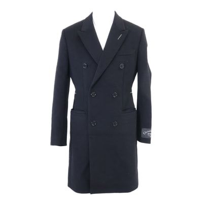 ディオールオム 【国内正規】83TC345C3183 ヴァージンウールxカシミヤ ダブルチェスター 48