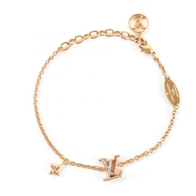 美品 ルイヴィトン ブレスレット・LV アイコニック ゴールド M00587