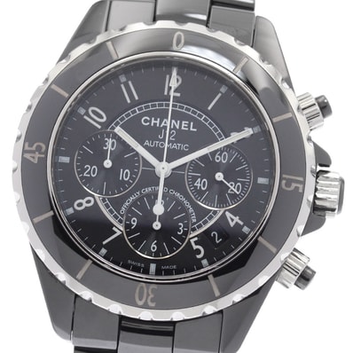 シャネル J12 41MM H0940 メンズ 【中古】