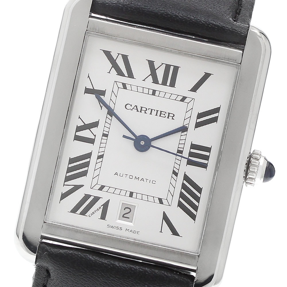 ☆美品 カルティエ タンクソロ XL W5200027 メンズ 【中古】