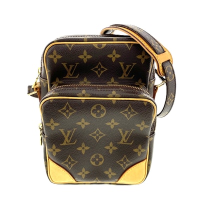 LOUIS VUITTON ルイ・ヴィトン モノグラム アマゾン ショルダーバッグ M45236 PVCコーティングキャンバス ブラウン ユニセックス【中古】