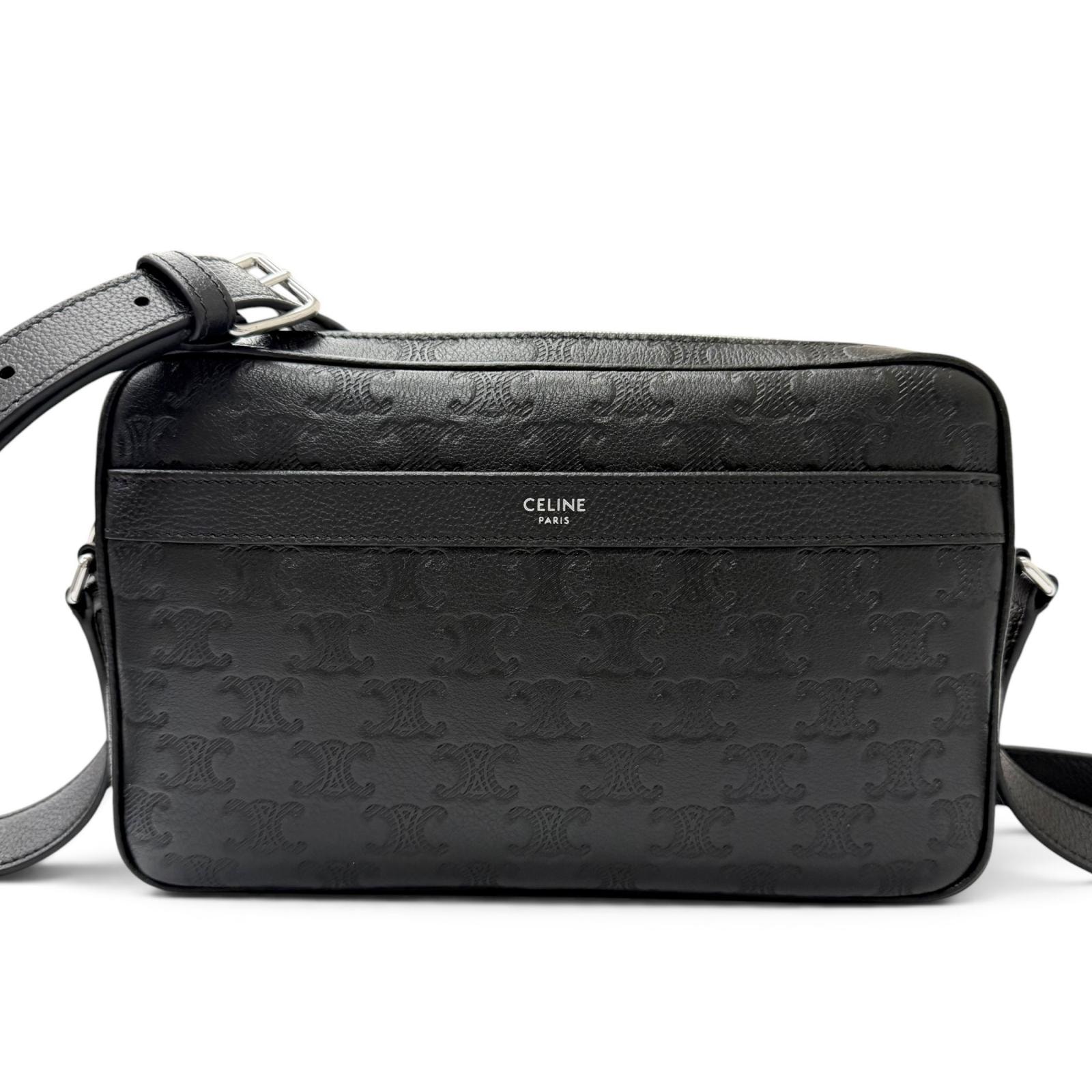極美品 セリーヌ ショルダーバッグ Horizontal Messenger