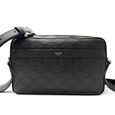 極美品 セリーヌ ショルダーバッグ Horizontal Messenger